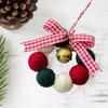 Creative Mini Wreath Pendant Small Bell Xmas Ornament Christmas Tree Ornament  Christmas Decoration