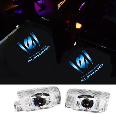 Yaoperfor Alphard Begrüßungslicht, Tür-Begrüßungslicht, Innenraumleuchte, LED-Logo-Projektion, Toyota 20
