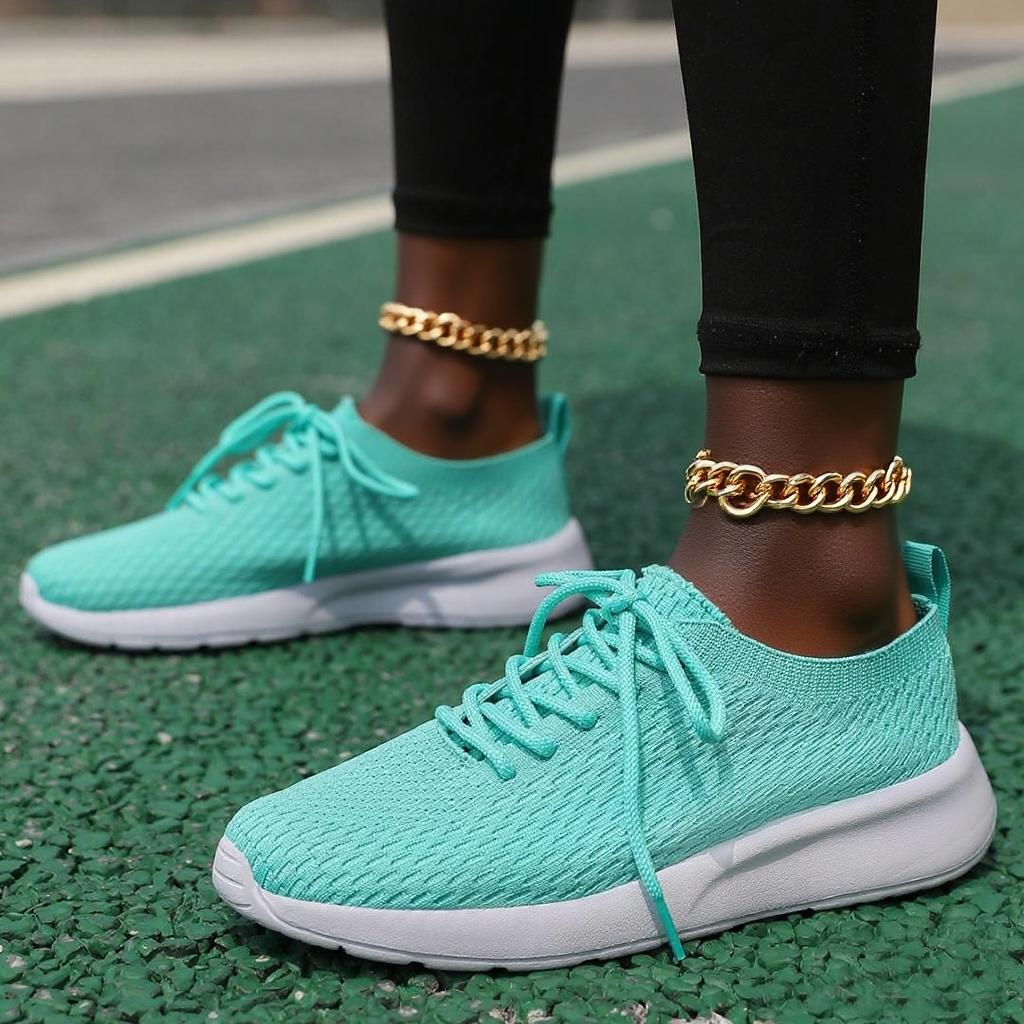 

Outdoor Sports Spring Autumn Sneakers Mother s shoes Walking Autumn breather Sport Big Size Suitable for Outdoor Adventures and Activities 36