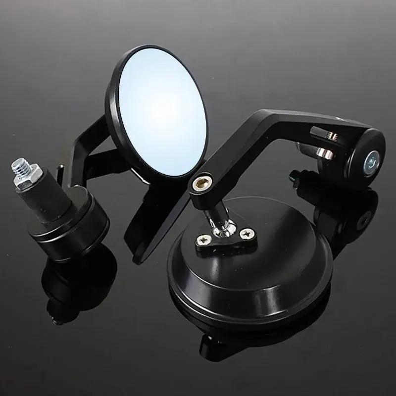 22mm 7/8" Universal Motorcycle Black Handle Bar End Side Rear View Mirrors for Harley Street 750 500 XG750 XG500 2015-