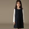 Hacikis Girls' Pleated School Uniform Dress
