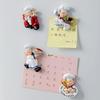 Set of 4pcs Chef Figurine Statue Decorations Stickers for Kitchen Restaurant