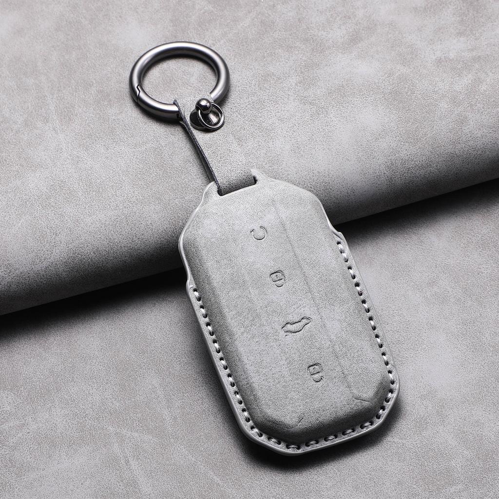 Sheepskin Car Remote Key Case Cover Shell For Chery Jaecoo 5 7 J5 J7 2025 2026 Car Key Case Cover Protector Keychain Accessories