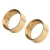 2PCS 1.9in Beadlock Wheel  s with Hole     Replacement for   SCX10 II 90046 1Celsius10 RC Crawler