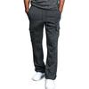 Mens Fleece Joggers Pants Cargo Combat Tracksuit Bottoms Casual Loose Trousers