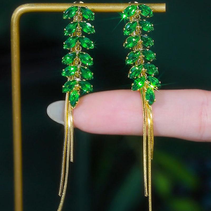 

Роскошные серьги-кисточки из зеленой пшеницы 2024 года — уникальный дизайн