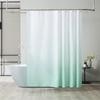 Shower Curtain Bathroom Privacy Accessory,Gradient Color Bathing Curtains Washable 120x200cm 180x200cm D57B