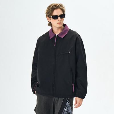 Jianheng Stand-up Collar Jacket Jacket Men's Spring and Autumn Business High-end Casual Top Trendy Brand High-end Jacket