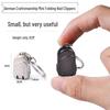 Mini Flip-Top Nail Clippers with Folding Scissors - Keychain Portable Pack