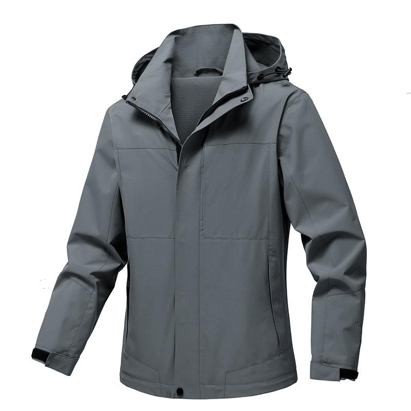 

Jacket Men s Spring and Autumn Green Middle-aged Autumn Clothing Outdoor Jacket Winter Loose Large Size Sports Thin Jacket Men s 5XL серый