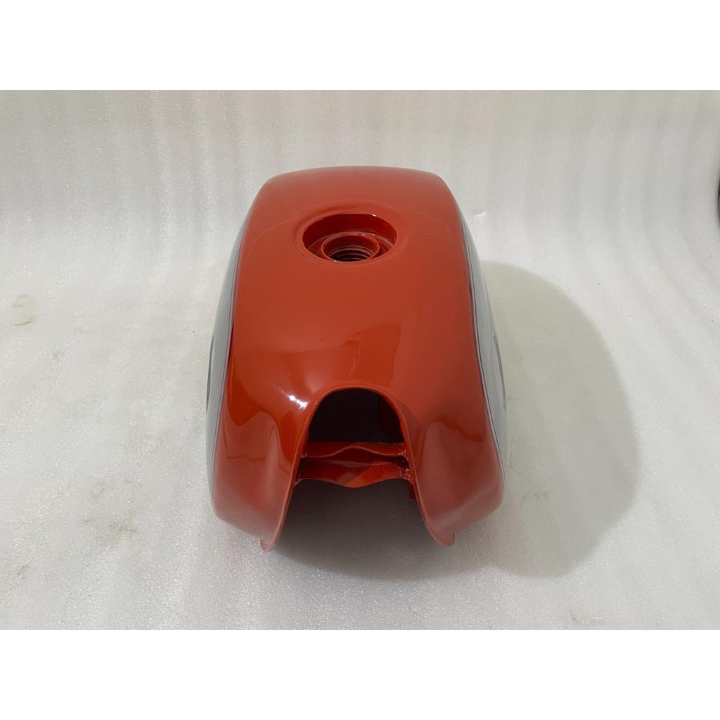BMW R100 Rt Rs R90 R80 R75 Orange & Silver Petrol Fuel Gas Tank Steel |Fit For