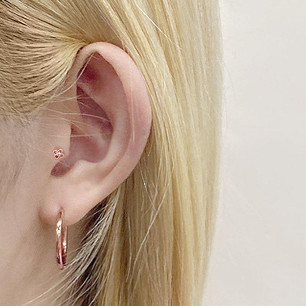 Clover Piercing + Ring Piercing [Sold as a Pair]