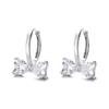 Bow Earrings Women's Diamond-encrusted Fashion Temperament Ear Buckles New Zircon Ear Jewelry