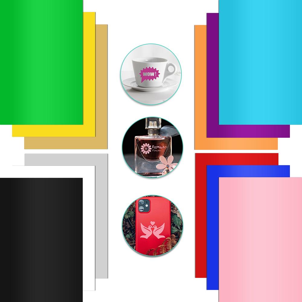 Coolinbo"s Standard Box Set 12pcs Sticker + 12pcs Heat Transfer Film for Party Decoration Sticker