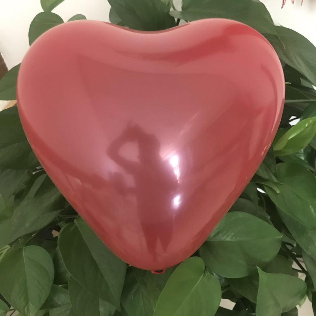 Pomegranate Red Double Layered Balloons – Wedding and Party Decorations