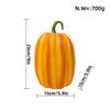 Realistic Pumpkin Resin Decorative Figurine Halloween Home Decoration Modern Minimalist Tabletop Ornament
