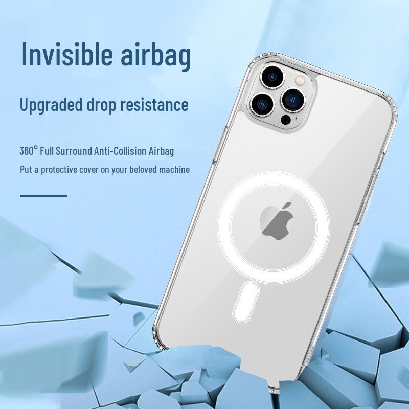 iPhone 16 Series Magnetic Ultra-thin Clear Case