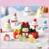 Colorful Resin Snowman And Pig Christmas Ornaments For Holiday Decor