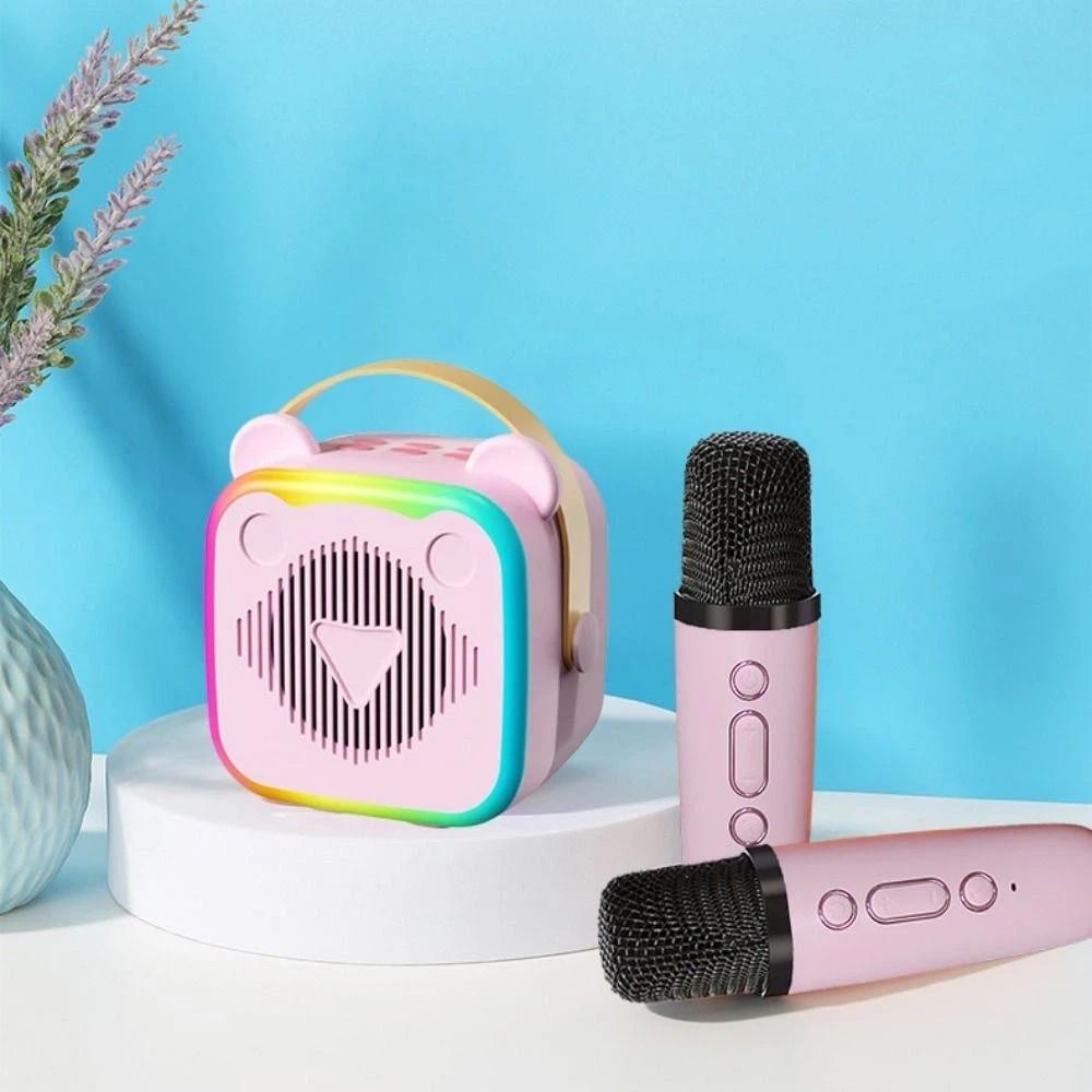 3.5mm Earphone Mini Karaoke Machine Portable Wireless Sound Microphone Set  Parties