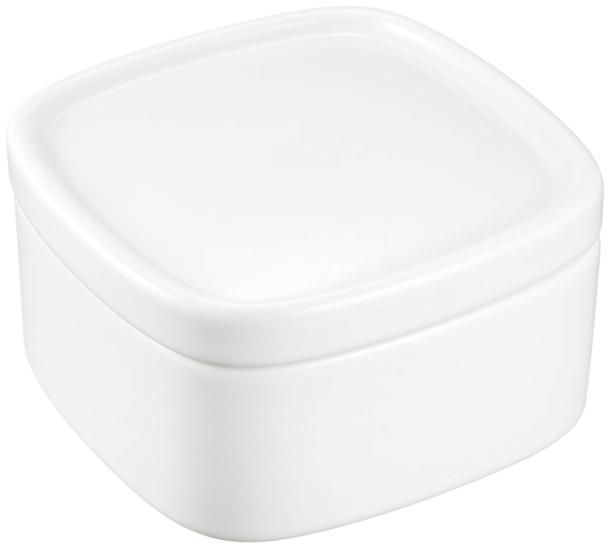 

Hakusan Porcelain Conte Square White Matte (approx.) 10 x 10 x 5.8 cm, Hasami ware, Made in Japan