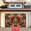 2D Palace King Crown Backdrop Red Curtain Gold Column Royal Photography Background