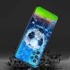 Fire Football Soccer Ball Phone Case For Samsung Galaxy A57 A56 A37 A55 A36 5G A26 A54 A52 A35 A34 A25 A17 A16 A15 A07 A06 Cover