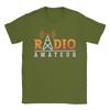 Ham Radio Amateur TShirt Summer Novelty T Shirts Unisex Cotton Round Neck Plus Size XL Clothes Short Sleeves YK Funny Tshirt