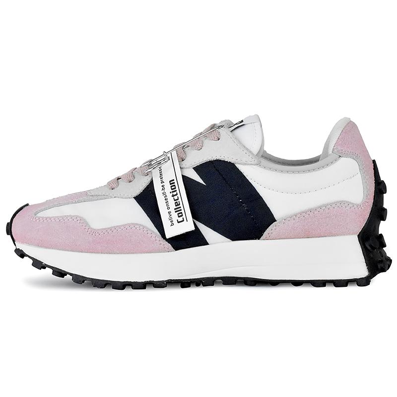 

New Balance NB 327 Abrasion Resistant Lightweight Low top Casual City Commuting Running Shoes Women s MS327FE(Team679-) 40