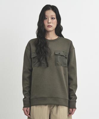 POLLUTION Outpocket Scuba Crew Khaki