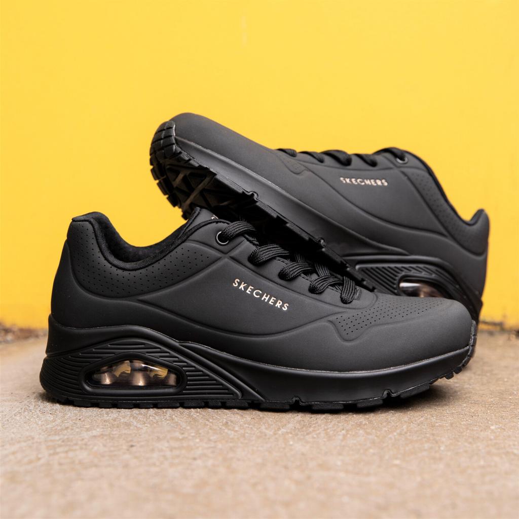 Skechers Uno - Stand On Air Женские кроссовки черный/черный