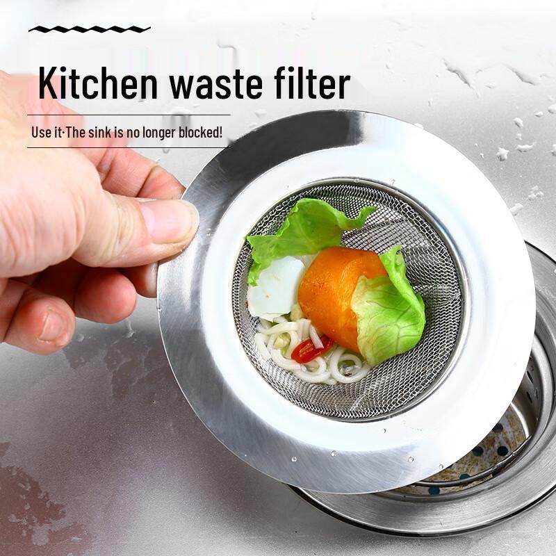 Plastic Kitchen Sink Filter Mesh (10-Pack)
