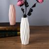 Plastic Flower Vase Home Office Hotel Flower Artificial Plant Dry Floral