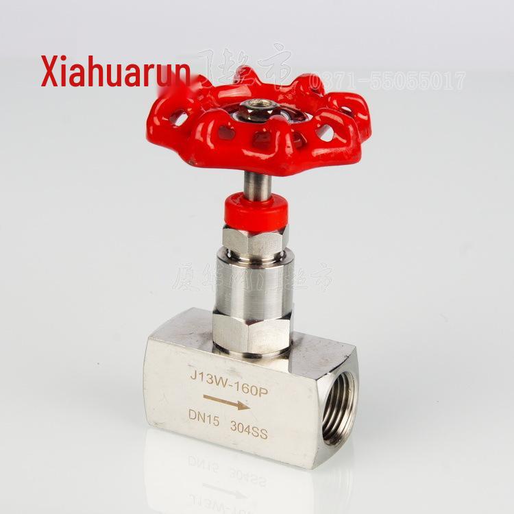 Stainless Steel J11W/J13W-160P High-Pressure Threaded Internal Needle Globe Valve