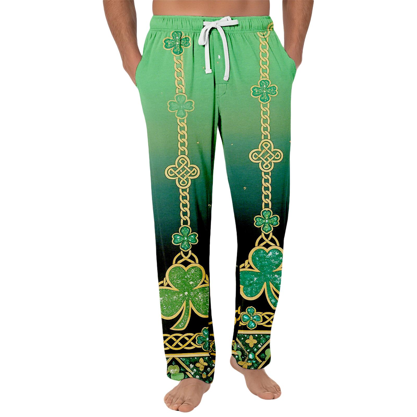 

Полосатые пижамные брюки Домашняя одежда Повседневные Брюки на кулиске с эластичной талией Удобные Прямые Штаны для йоги Свободные XXL