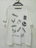 Us Army Air Force Military Logo Graphic T-shirt / Usaf Usmc Navy / White tee / Military Fashion / Size L