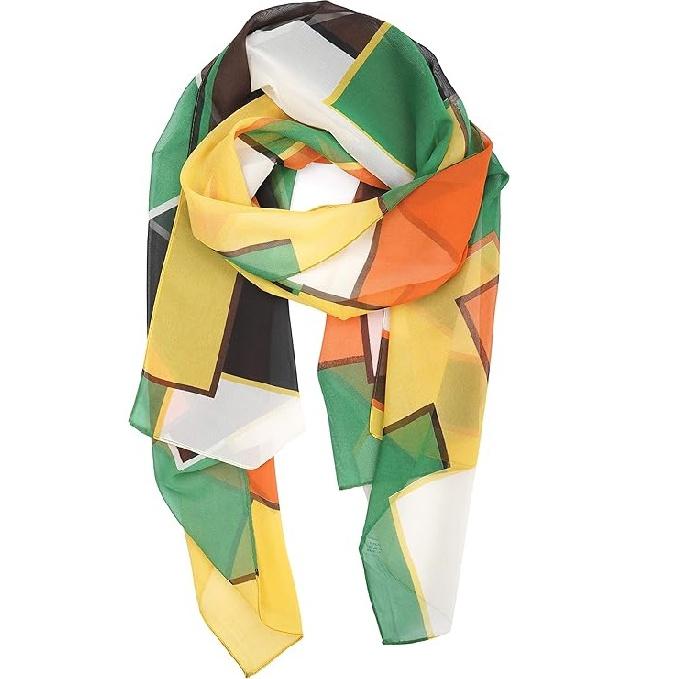 Sciarpa Scialle Leggero Tinta Unita Misto da Donna per la Stagione Primavera Estate