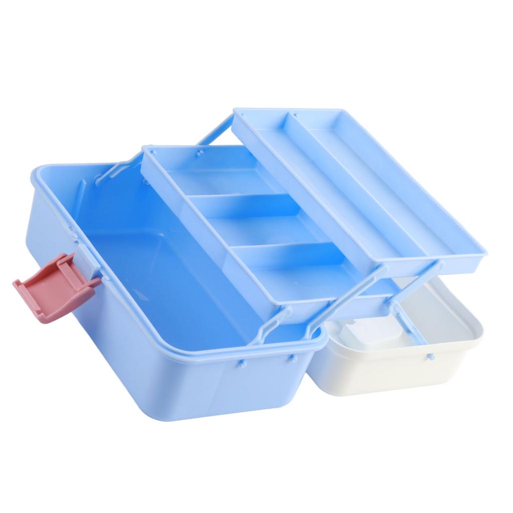 Art Student Storage Box Thickened Large 3 Layer Home Organizing Plastic Storage Case 561 Large Size