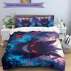 Shadow Beast Forest Printed 3pcs Bedding Set Soft Microfiber 1 Duvet Cover And 2 Pillowcases Home Bedroom Decor Xmas Gift K1501