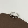 Retro Geometric Pig Nose Ring: Stylish Open Luxury, Korean Fashion Finger Ring for Women