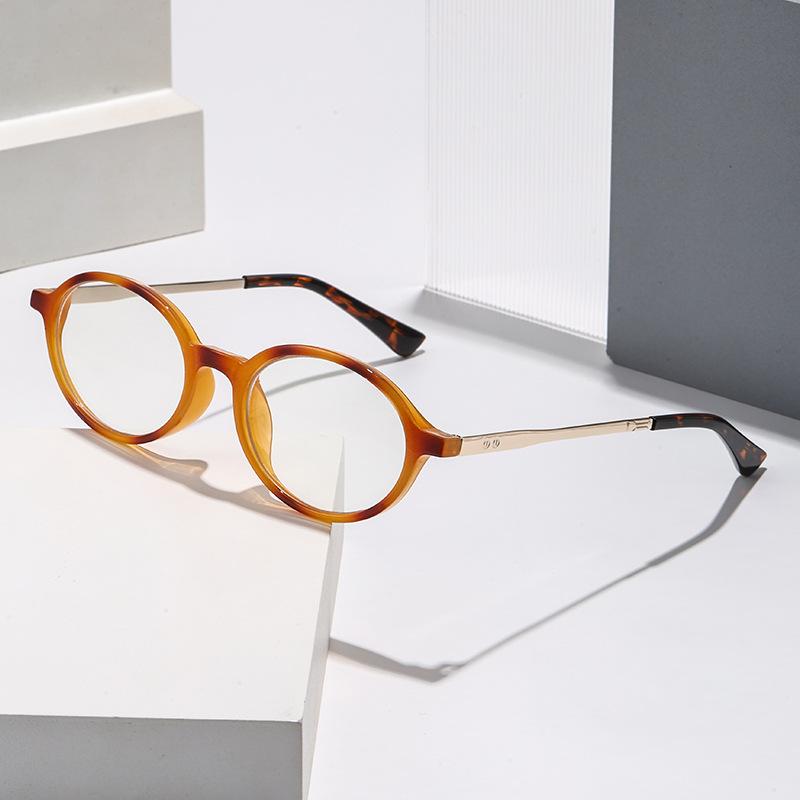 

Oval-Frame Anti-Blue Light Reading Glasses Unisex High-Definition Ultra-Lightweight Presbyopia Eyewear Diopter 0 To +4.0 0