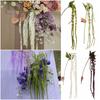 6 Heads Amaranthus Artificial Hanging Plant Hanging Long Tassel Flower  European Wedding Decoration
