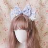 Ruffled Bowtie Hairhoop Lace Hairband/Hair Clip Animation Party Costume Party Props Headdress Women Accessories Headband