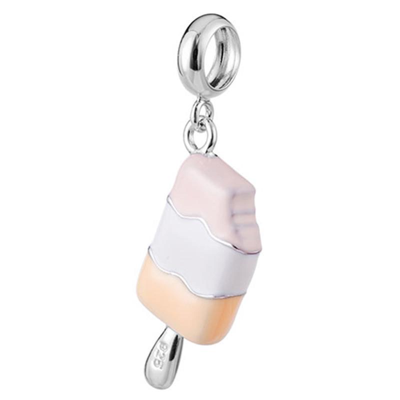 Newcopper French Fries Milk Cake Hamburger Charms Diy Dangle Bead Fit Original Pendant Bracelet Necklace Fashion Jewelry