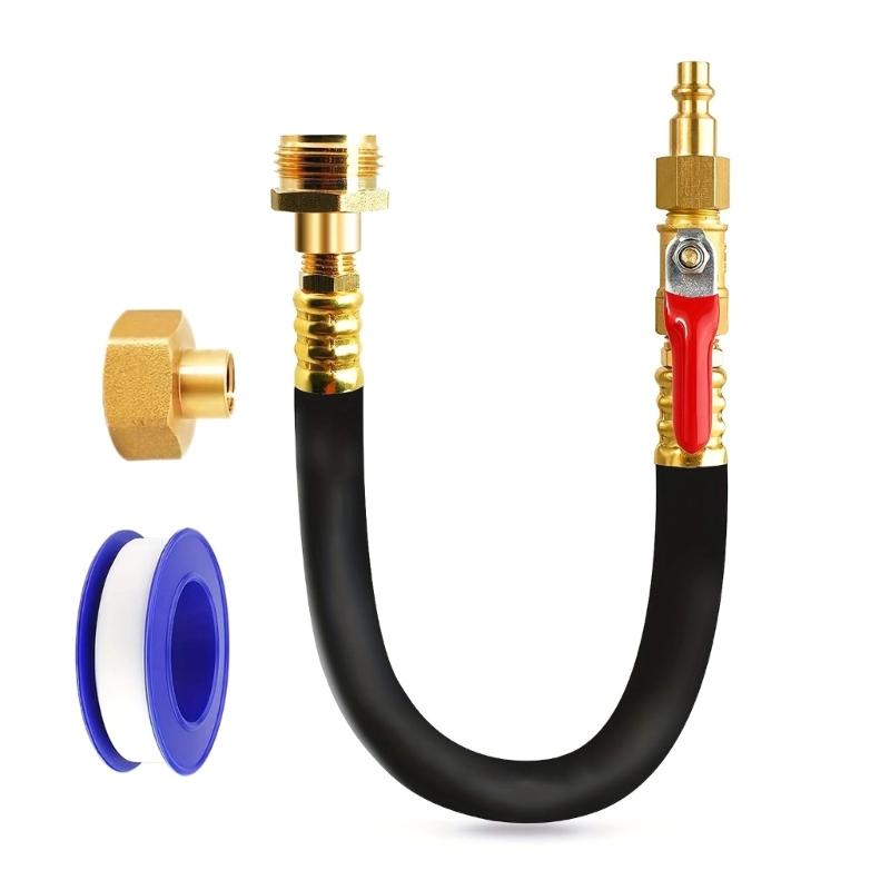 

Campers Winterizing Kits Sprinkler Winterizing Blowout Kits with Shut Close Valves for Motorhome Boat Campers Travel Trailer 1