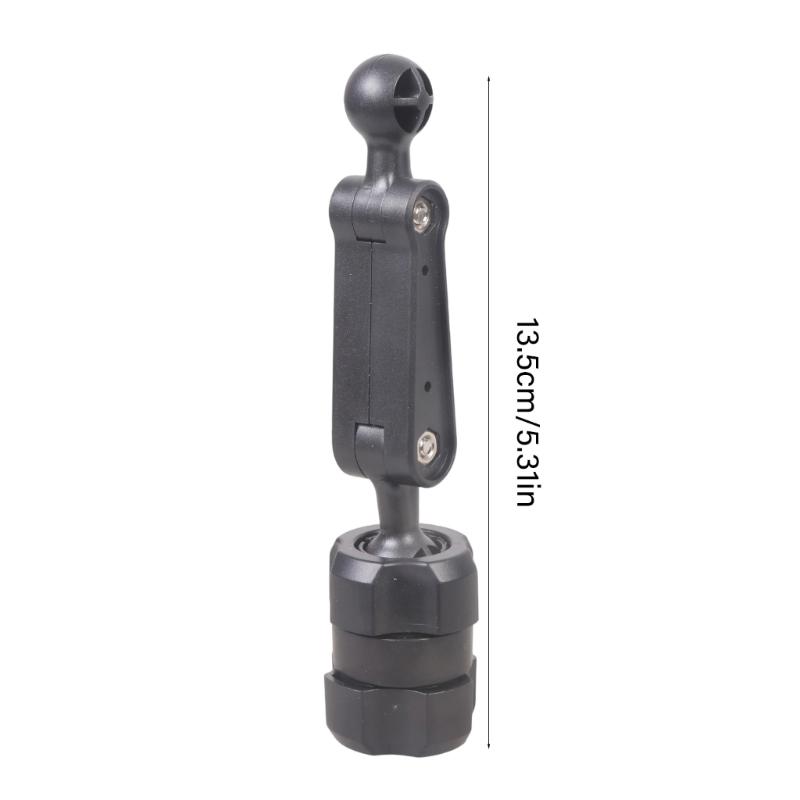 17mm Kugelhalter Verlängerungsadapter, 360° drehbare Verlängerungsstange für Auto Lüftungsschlitze Armaturenbretter 17mm Handyhalter