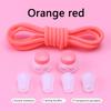Spring Lock Shoelaces No Tie Shoe Laces Sneakers Round Elastic Shoe Lace Kid Adult Quick Without Ties Shoestrings Rubber Bands