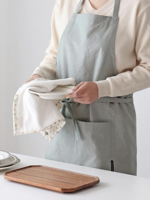 Kamomekitchen Kamome Kitchen 2-in-1 Kitchen Towel Apron 3 Colors kitchen towel cocoa check