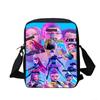 Borsa a tracolla Kpop Demon Hunters con design stampato per studenti delle scuole medie