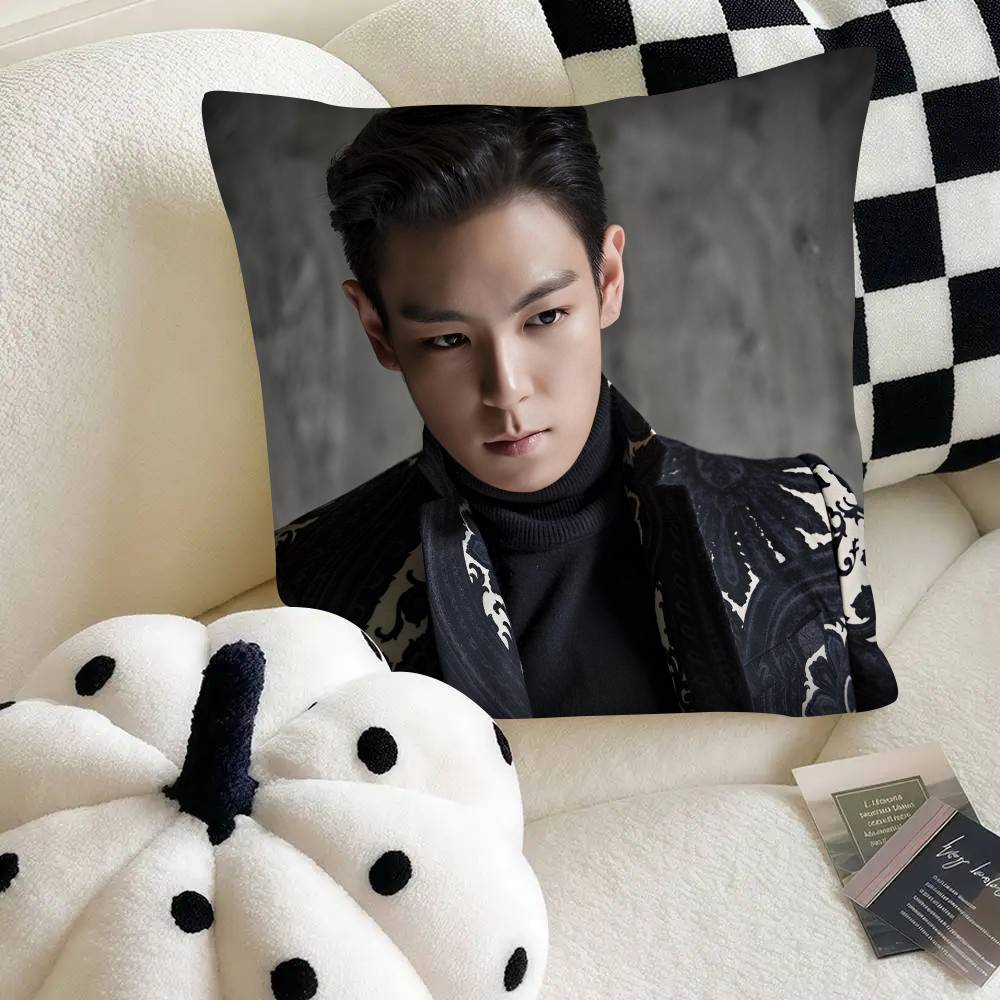 Singer Seunghyun Pillow Case Fashion Square Pillowcase Bedroom Sofa Room Ins Decoration Leisure