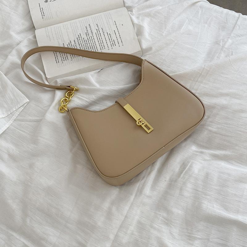 Korean Niche Design Bag Women's 2025 New High-end Texture Portable Underarm Bag Versatile Fashion Shoulder Bag